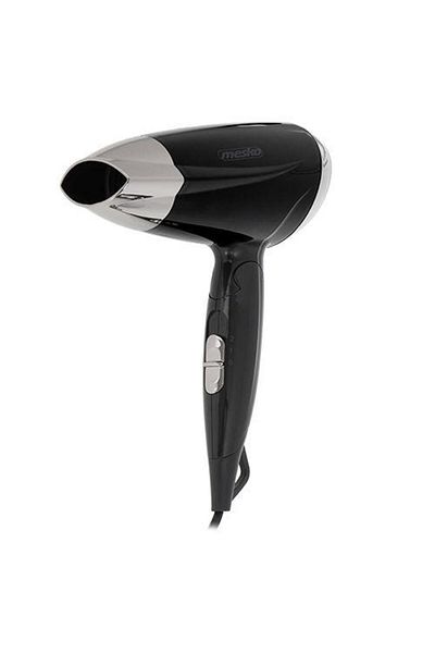 MESKO Uscator de par Mesko MS2264, 1400 W, 2 setari temperatura, 2 viteze, maner pliant, Negru