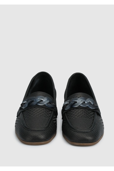 Provoq Шкіряні чорні жіночі туфлі