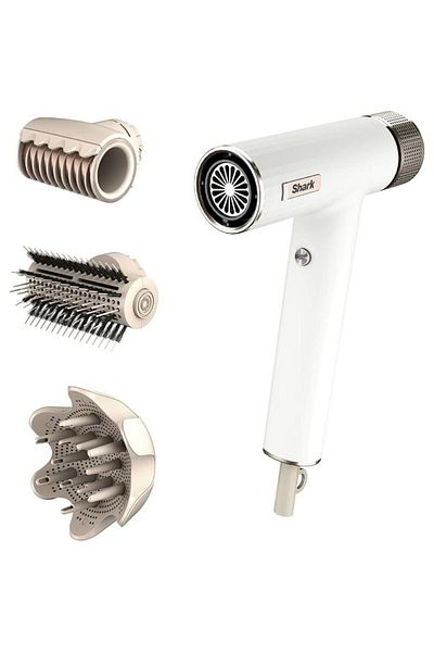 Shark Uscator de par Shark Speedstyle HD334EU, 220-240v, 1700w, 3 trepte de temperatura, difuzor (Alb)