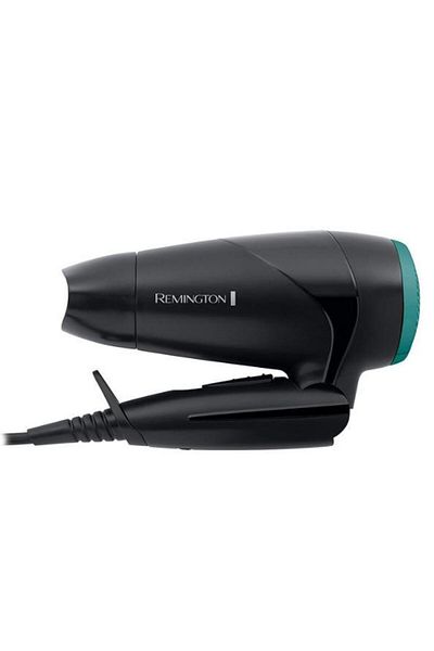 Remington Uscator de par compact Remington On The Go D1500, 2000 W, 2 setari (Negru/Verde)