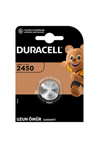 Duracell Ecr2450 3volt Düğme Pil Batarya - Siyah