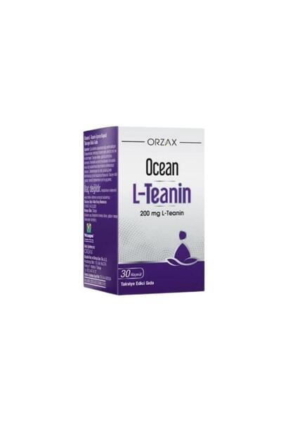 Orzax Ocean l-theanine supplement 200mg 30 capsules