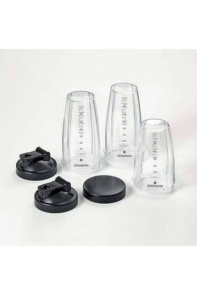 Kenwood Knutri Blender, 600w, 11 Pcs Set, Ice Crush Function, Bsp70.600si, Silver