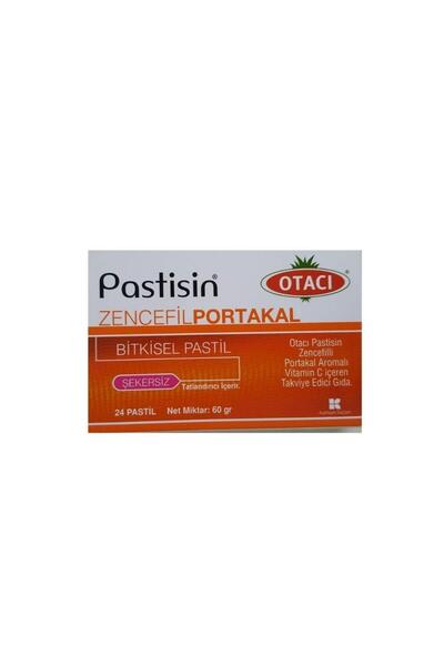 Otacı Pastisin Zencefilli Portakal Aromalı Vitamin C Içeren Şekersiz Takviye ...