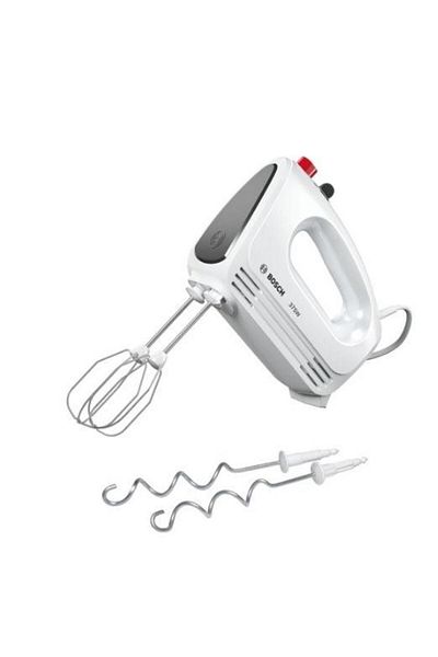Bosch Mixer de mana BOSCH CleverMixx MFQ22100, 375W, 4 trepte viteza, (Alb/Gri)