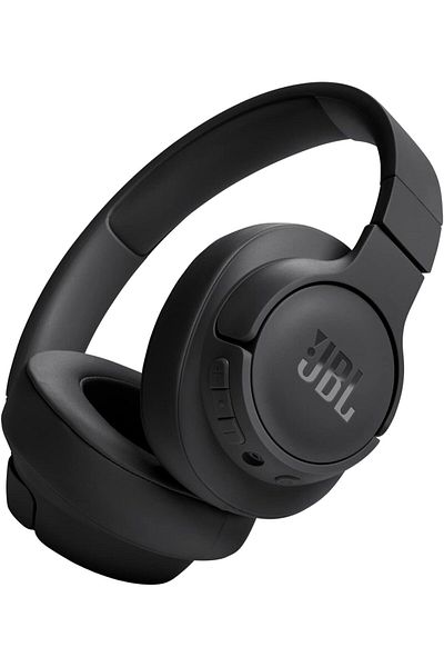 JBL سماعات Tune 720BT اللاسلكية فوق الأذن، صوت جهير نقي، بلوتوث 5.3، بطارية تدوم حتى 76 ساعة، بدون استخدام اليدين