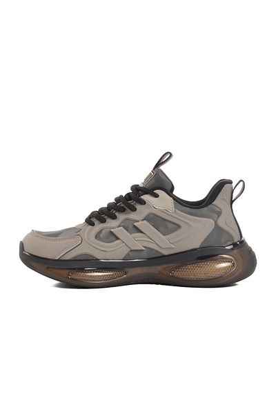 Bulldozer Ανδρικά αθλητικά παπούτσια Grey Narrow Mold Memory Foam Air Sole 250422 M