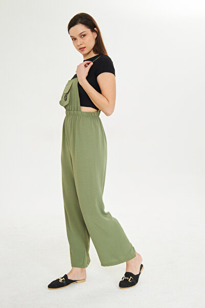 Kutaf Summer Sports Salopet Jumpsuit with Pockets