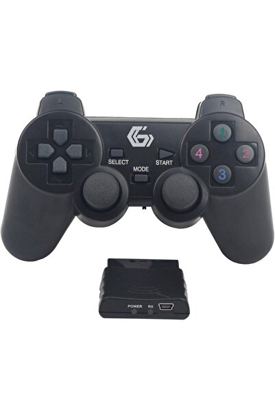 Gembird Controller Gembird JPD-WDV-01, Wireless, PC/PS2/PS3 (Negru)