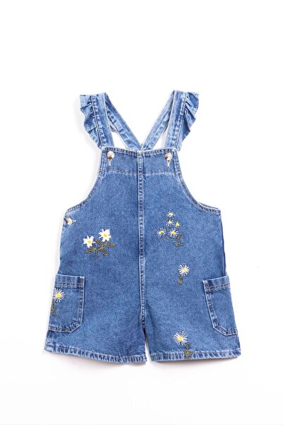 RisenChild Daisy Embroidered Salopet