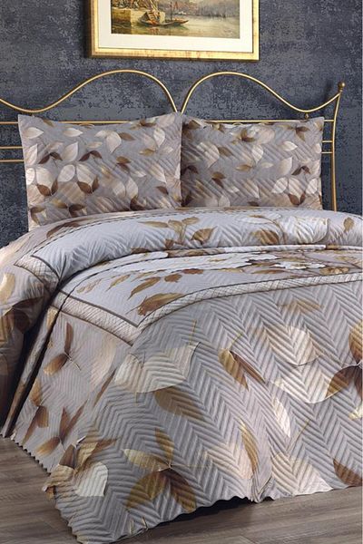 Çeyiz Diyarı Ultrasonic Quilted Almila Double Bedspread