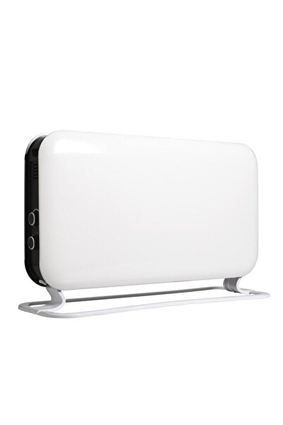 Mill Convector mobil mecanic Mill Instant Mec, 2000W, 3 setari, cu placi laterale din otel (Alb)