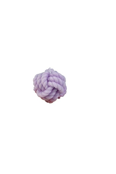 Generic Birthday Candle Festival Aromatherapy Home Decoration Colorful Wool Ball Shape ParaffinScented Candl