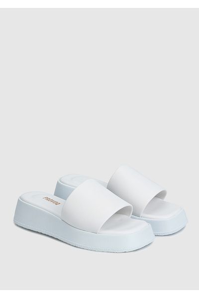 Provoq Papuci de damă ALBI - Design confortabil și elegant