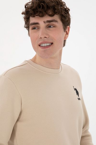 U.S. Polo Assn. Men's Stone Sweatshirt 50292596 -Vr049