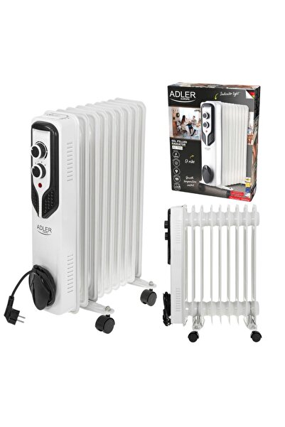 adler Radiator electric Adler AD7816, 2000 W, 9 elemente (Alb)