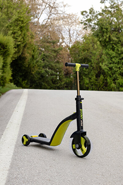 POZART Boony Scooter Bisiklete Dönüşebilir 2-8 Yaş Arası Uygun 50kilo Kapasite