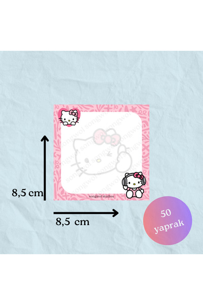 Songwol Studios Hello Kitty Sanrio Memo Pad, Memopad, Notepad, Notepad
