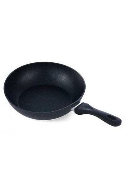 Heinner Heinner aluminum frying pan HR-BET-ROCA30W, 30 x 8 cm (Black)
