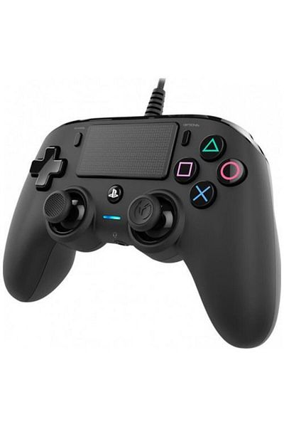 Nacon Controller cu fir Nacon Compact pentru Playstation 4, Negru