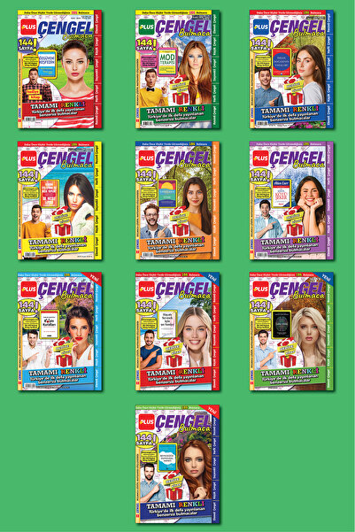 Maxi Yayıncılık Plus Çengel Bulmaca 10'lu Set-1