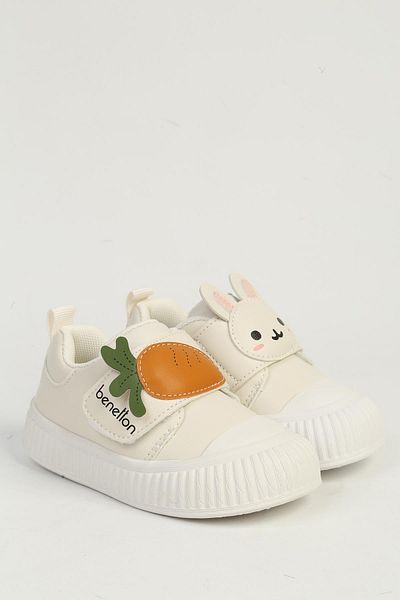Benetton White Children's Sports Shoes Imported Bni-11405