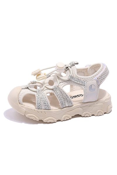 ETG Children's Closed Toe Sports Sandals - Style Boys' and Girls' Beach Shoes with Wide Toe Cap