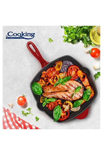 Heinner Heinner grill pan HR-KN-G26, RED LINE, cast iron, 26.5 x 4.5 cm