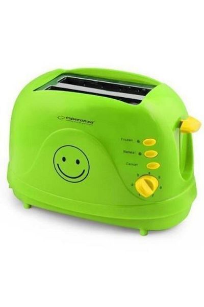 ESPERANZA Prajitor de paine Esperanza EKT003 (Verde)