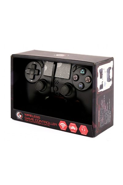 Gembird Gembird Wireless Controller JPD-PS4BT-01-BK for PlayStation 4 / PC (Black)