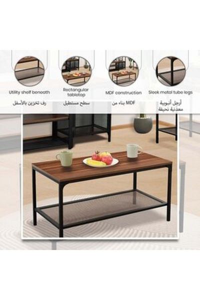 micasa Durable High Quality Wooden Folding Console Table