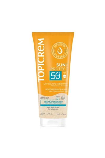 Topicrem Sun Protect Moisturizing Milk Spf50 200 ml