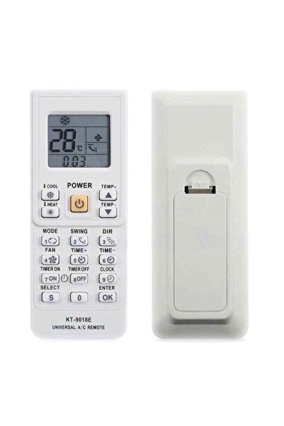 Genel Markalar Universal Kt-9018e Uyumlu Klima Kumandası