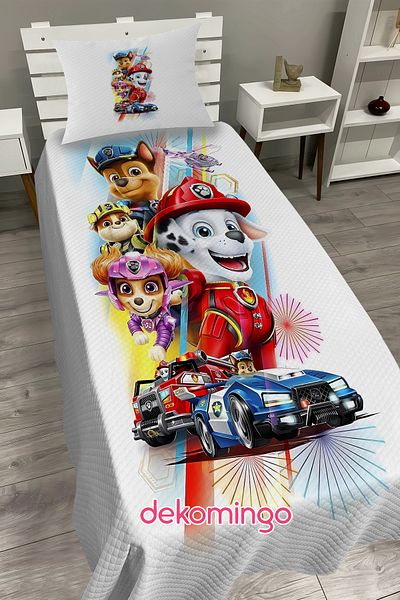 dekomingo White Floor Paw Patrol Baby and Children's Room Pi̇ke Set