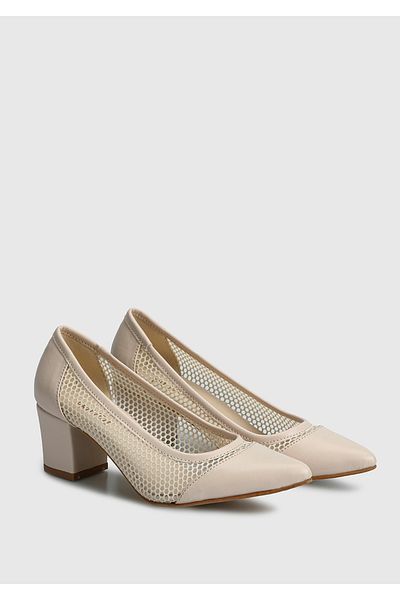 Provoq Beige Colored Women's Shoes