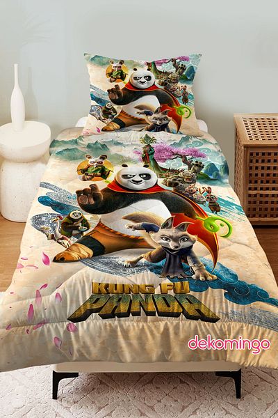 dekomingo Kung Fu Panda Duvet Set