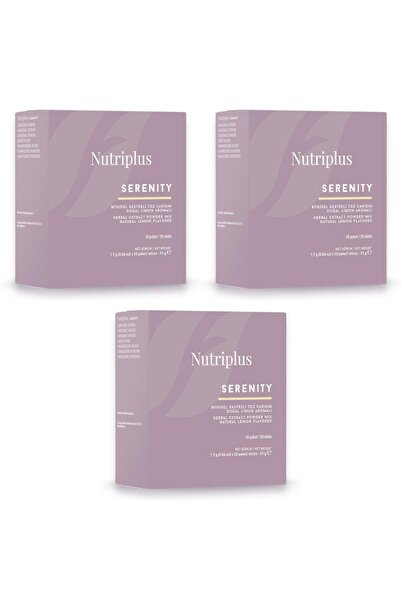 Farmasi 3 ADET Nutriplus Serenity Limon Aromalı 30 ŞASET