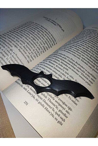 3B tasarım Kitap Sayfa Tutucu Delikli Okuma Aparatı Batman Tarzı