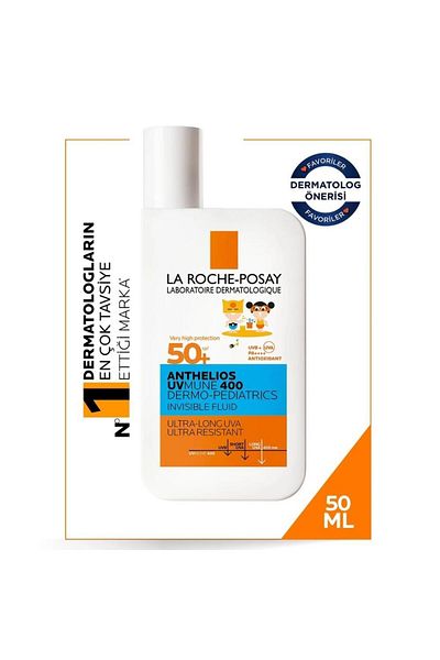 La Roche Posay Anthelios Dermo Pediatric Invisible Fluid Spf50 50 ml