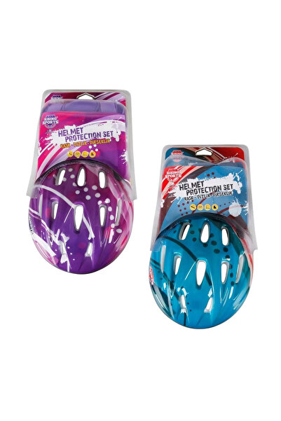 Cici Oyuncak Kaykay Paten Scooter Bisiklet Çocuk Koruycu Kask Dizlik Dirsekli...