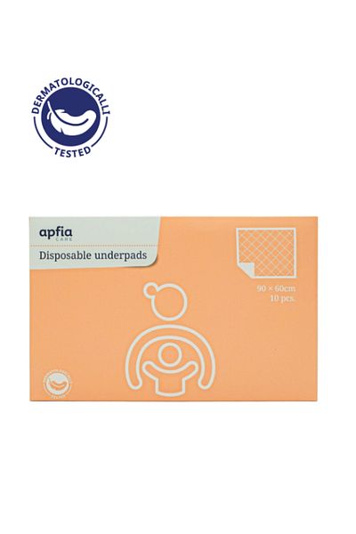 APFIA CARE Disposable trays 90x60 cm, Apfia Care, 10 pcs