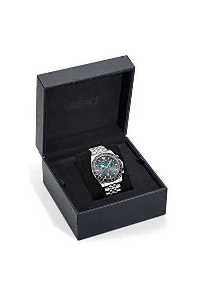 Versace Vrscve0H00325 Greca Chr Wave Men's Wristwatch