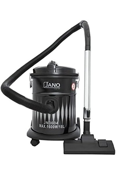 JANO Electric Drum Vacuum Cleaner, 1600w, Black
