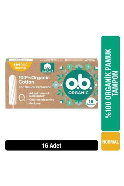 O.B ProComfort عازلة O.B العضوية - عبوة عادية مكونة من 16 قطعة