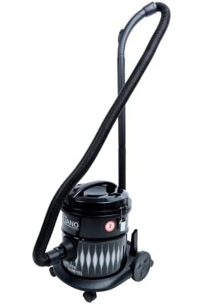 JANO Cylindrical 1200 Watt Vacuum Cleaner, 15 Liters, Black, JN3609 by Jano