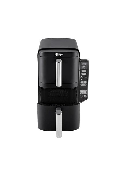 NINJA Friteuza cu aer cald Ninja DoubleStack SL300EU, 7.6 l, 2470 W, 2 placi cu invelis ceramic,6 programe