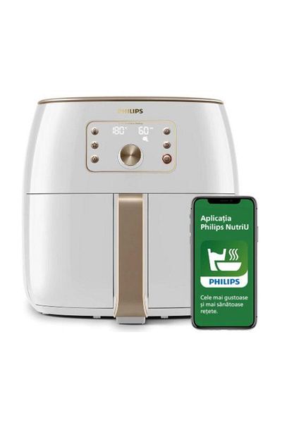 Philips Friteuza fara ulei Philips Airfryer Smart XXL, tehnologie Smart Sensing
