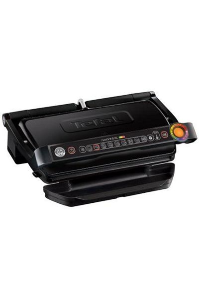 TEFAL Gratar electric Tefal OptiGrill + XL GC722834, 2000 W, 9 programe, Indicator gatire, Senzor automat