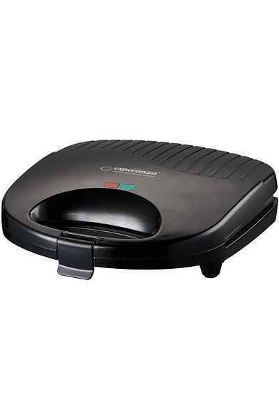 ESPERANZA Aparat pentru sandvișuri Esperanza Tortilla EKT009, 1000W (Negru)