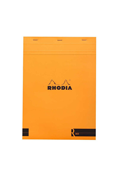 Rhodia A4 Çizgili Blok Turuncu Kapak 90gr 70 Yaprak